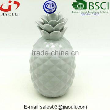 Cheap Home and Garden Decorations Painted Colours Ceramic Pineapple photo-3