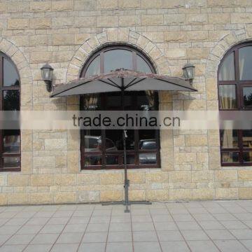 9FT Camouflage Fabric Umbrella Half Round Sun Umbrella CK1426 photo-6