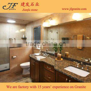 High Polished Baltic Brown Vanity Top Bathroom Sink and Vanity Top With Low Price photo-5