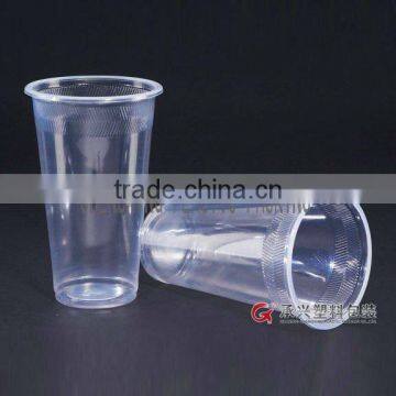 ChengXing brand wholesale 700ml pp hips pet dispsoable plastic clear cup