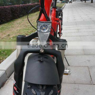 20 Inch Folding Fat Tyre Electric Bike Lithium Battery Motorbike With CE Certification Electric Bicycle photo-3