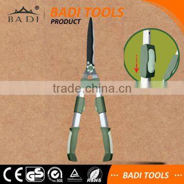 Carbon Steel Blade Aluminium Long handle telescopic hedge shear