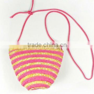 STRAW WOMAN BEACH BAG