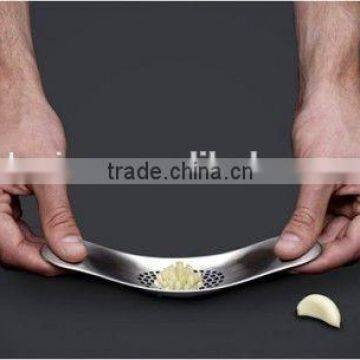 Stainless Steel Garlic Press/ Garlic Crusher/ Garlic Rocker As Seen On TV photo-5