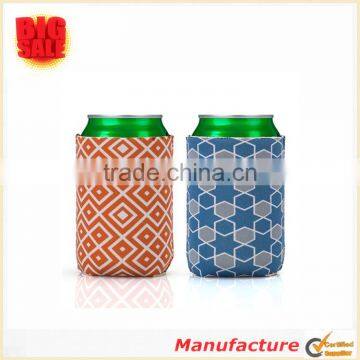 Pattern Beer Can Cooler Sleeves Collapsible Extra Neoprene Insulsted Beer Can Sleeves photo-2