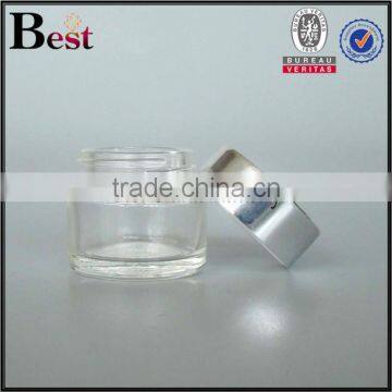 Cosmetics 5ml Glass Jar Vial Skin Care Cream Clear Glass Jar High Quality Best Sellers photo-2