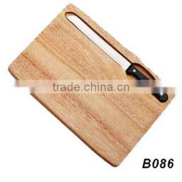Wooden Cutting Board With 1pcs Knife photo-3