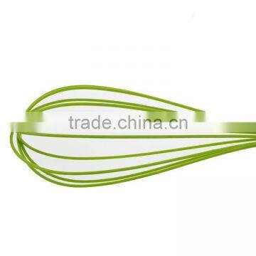 Heat Resistant Non-stick Silicone Egg Coated Whisk photo-3