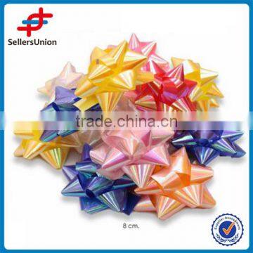 8cm rainbow decoration plastic flower