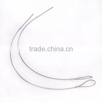 2pcs Flexible High Quatity Stainless Steel Bbq Skewers Set photo-2