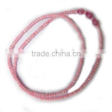 Chic pink Glass Beads Bracelet/jewelry