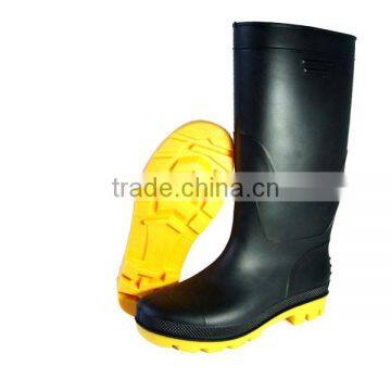farming industrial light duty pvc rain boots