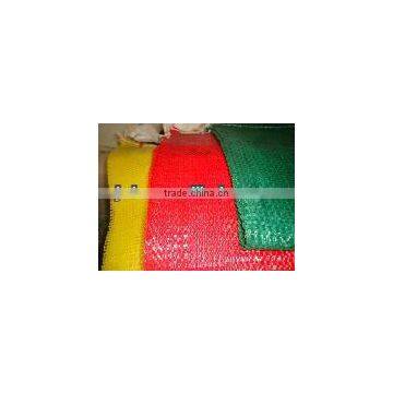 Tubular leno nylon pp mesh bag & small drawing mesh bag wholesale for onion firewood