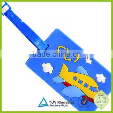 Bussiness Gift Standard Size Soft Pvc Plastic id Card Luggage Tag photo-5