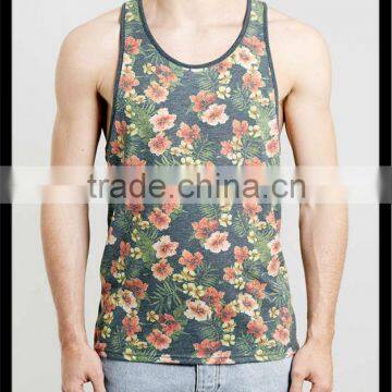 All Over Printed Sublimation Printed Tank Top