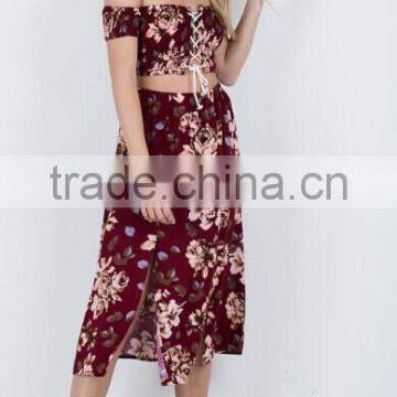 2017 Fashion Summer New Dress for Floral Print photo-4