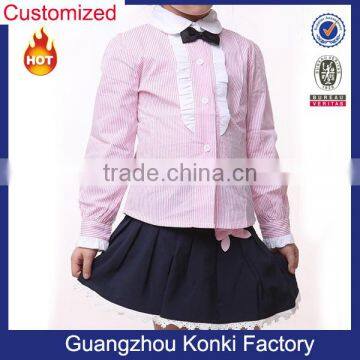 Factory OEM latest international school design uniform