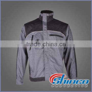 cotton anti-fire jacket for workman in oil & gas industry