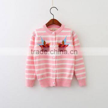 Factory Price Knitted Children Sweater With Embroidery Pattern photo-3