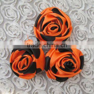 Cute handmade ladybug satin flowers