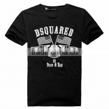 Custom Logo Print Cotton Men's Short Sleeve T-shirts photo-2
