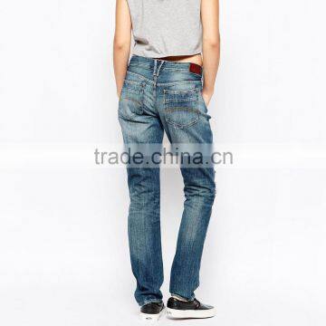 New Model Jeans Jeans for Women Boyfriend Style Fashion Ripped Loose Jeans photo-2