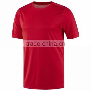 Customize Workout Clothes Activewear Athletes Trim Cut Tee Breathes Fresh Sport Top for Man Polyester Mesh Panels Cool Gymwear photo-5