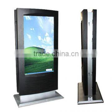 55 inch lcd duble sides floor standing ad player(from 26~65 inch)