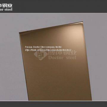 High-grade Rose Golden Mirror Stainless Steel Plate in Foshan photo-2
