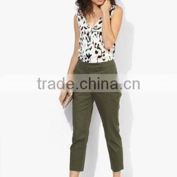 Female Capri Pants,boutique Cotton 3/4 Pants, Fashion Casual Pants photo-2