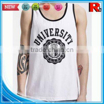 China Custom Wholesale Polyester Screen Printed Women Tank Tops Fancy Ladies Sleeveless Tops Latest Design photo-6