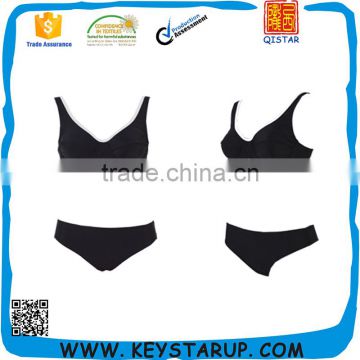 High Quality Women Black Swimwear Bikini, Wholesale Bikini Swimwear