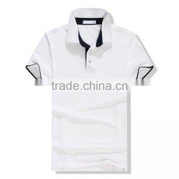 Wholesale Plain 50% Cotton 50% Polyester Cheap Mens Polo Shirts photo-3
