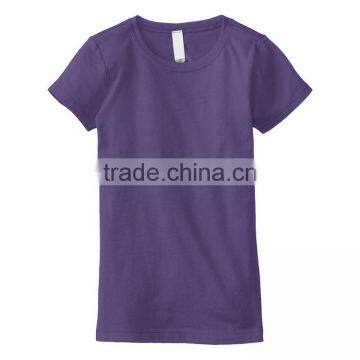 Hot Sale Woman 100 Cotton Soft Breathable Custom Print Plain Tshirt Blank photo-4