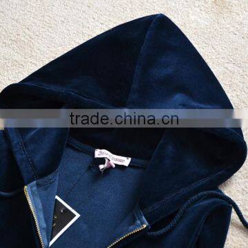 Designer Woman Fleece Hoodie Suit Ladies Sports Wear Women Winter Tracksuit photo-5