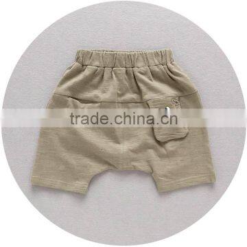 S17125A Wholesale Children Summer Solid Color Shorts Pants photo-3