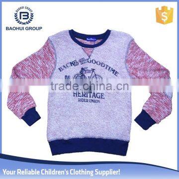 cheap fashion boy top winter tshirt 2015 new style high quality kid long sleeve t shirt