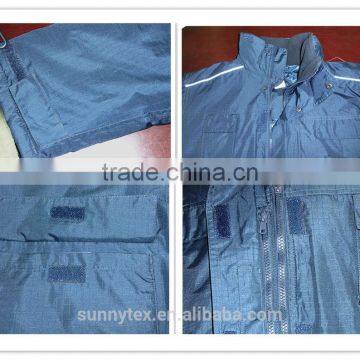 Workwear Rainproof Reflective Piping Men Winter Jackets photo-5