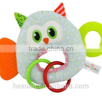 Baby Teethers Teething, Relief Teething Toys Soft Teething Bell Rings photo-5