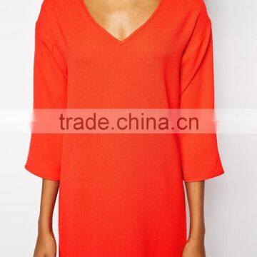 Chinese Manufacturing Kimono Sleeve Vneck Dress 2014 Wholesales photo-3