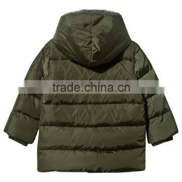2017 Customed Chinese Manufacturing Shiny Children Down Jacket for Winters photo-4