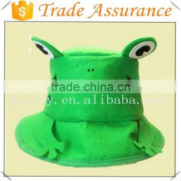 New Style Fashion Frog Animal Hat Children Felt Hats Cute Cheap Hat