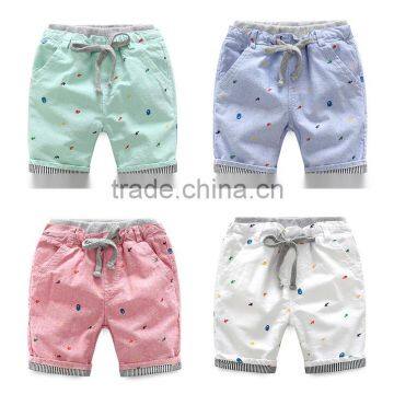 Wholesale New Design Baby Boy Shorts Kids Summer Shorts