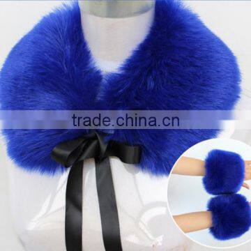 High-quality high imitation raccoon fox fur collar fake fur collar collar collar multi-color custom fake fur collar manufacturer