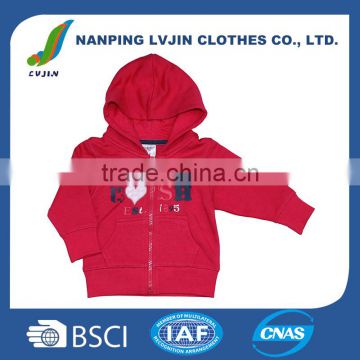 OEM Top Quality Baby Girl Spring Zipper with hoodies Coat ,Brand Customized Manufacturer For Kids clothes