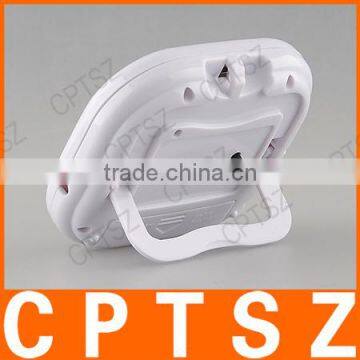 New Digital TA638 White Thermometer Humidity HYGRO Hygrometer Air Moisture Clock