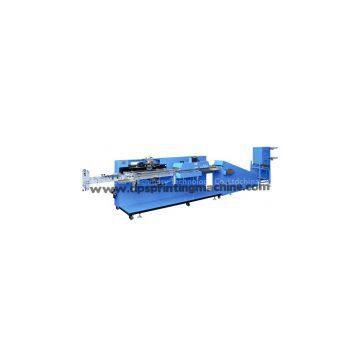 single colors satin labels screen printing machine