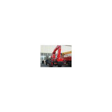 Construction Knuckle Boom Truck Crane , 5 Ton Truck Loader Crane