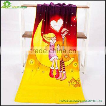 China alibaba towel beach logo microfiber beach towel wholesale 1 meter x 2 meter