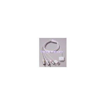 3G AV Cable for Ipod/iphone 3G AV Video Cable